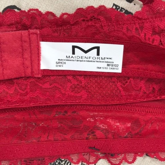 🛍2/$25🛍 Maidenform Super Sexy Lace Garter Belt - Picture 6 of 7